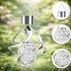 svetodyodnyi vrashchaiushchyisia fonar na solnechnoi bataree vodonepronytsaemyi raznotsvetnyi ulychnyi svetylnyk dekoratyvnyi spyralnyi svetylnyk garden light spiral 12002137418584 3c66592940.png